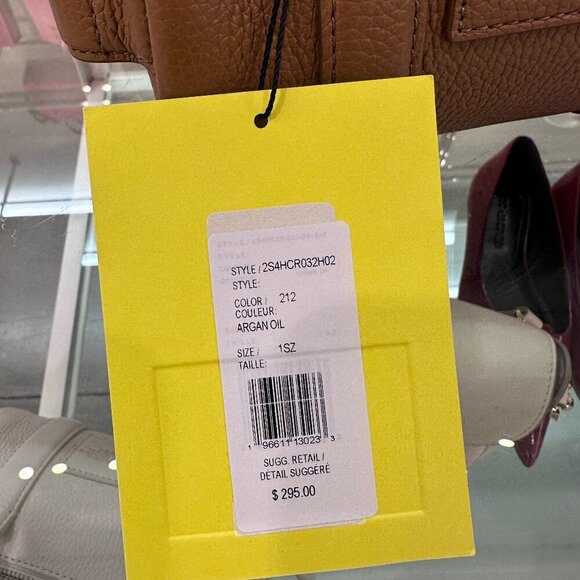 NWT!NEW!Marc Jacobs Mini Duffle Bag -Argan Oil Brown Pebble Leather Women - Picture 9 of 12